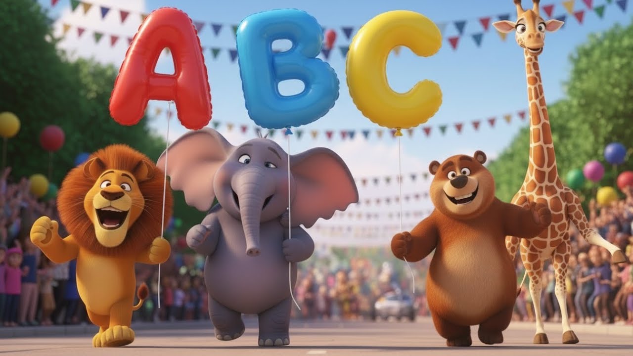 ABC Animals Song 🐶🦁 | A for Ant to Z for Zebra | ABC Songs for Kids | Coco-toons Kids
