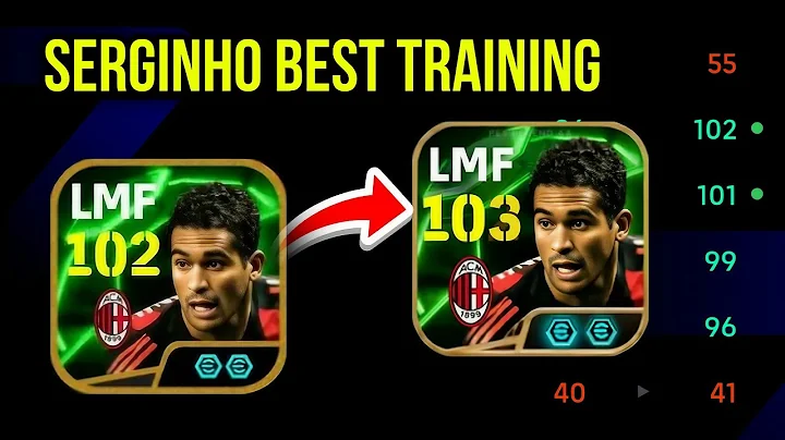 103 rated Serginho Best Training Guide in eFootball 2025 | How to train Serginho 103 in eFootball 25