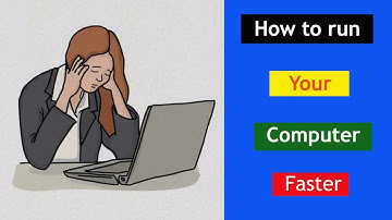 How to delete temp files or temporary files to run computer faster