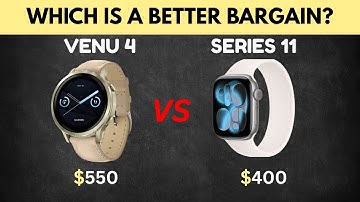 Garmin Venu 4 Vs Apple Watch Series 11: Specs and Features Comparison