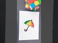Umbrella☔ Barish Ka Mausam #youtubeshorts #art #colordrawing #sketchart #drawing #diy #trending