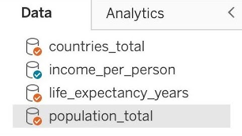 Connecting to Multiple Data Sources - Tableau
