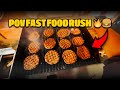 POV: Craziest Rush Hour at a Fast Food Shop | Making 6 Giant 1.5ft Subs Non-Stop