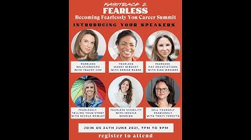 Fast Track To Fearless Mini Summit "Becoming Fearlessly You in Your Career" hosted by Tracy Forsyth