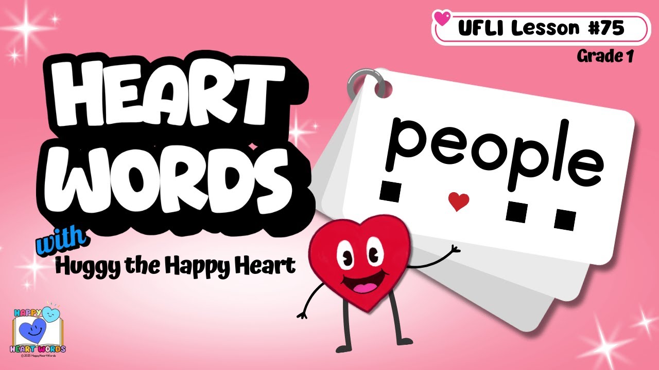Teaching Sight Word PEOPLE UFLI Lesson 75 Irregular Heart Word Teaching sight word people ufli lesson 75 irregular heart word