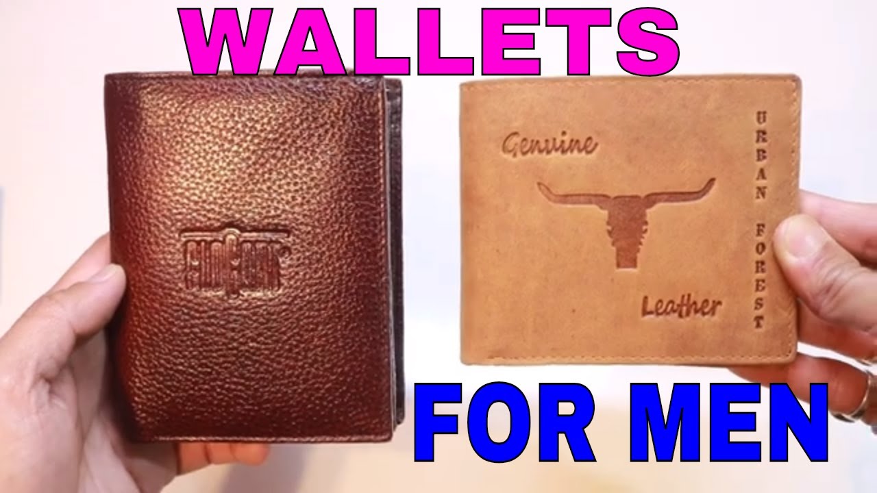 BEST WALLETS FOR MEN | INDIA | 2019 - YouTube