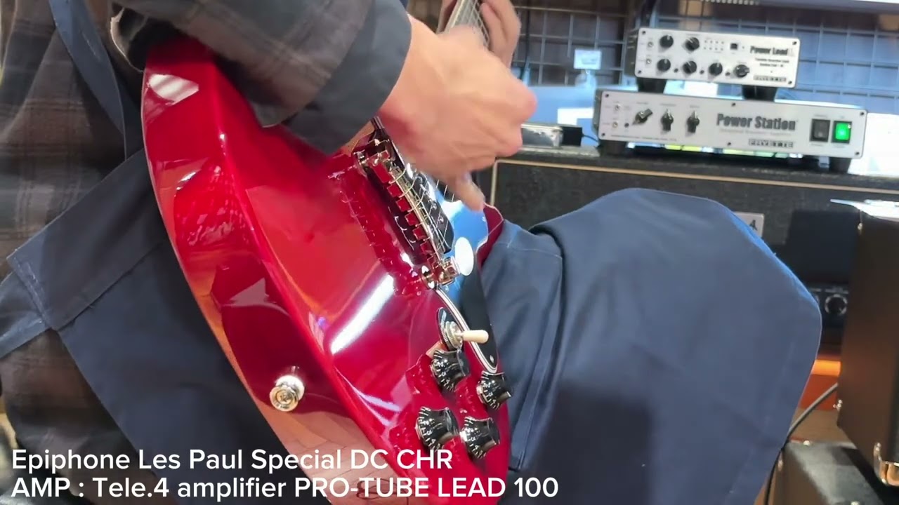 【試奏動画】Epiphone Les Paul Special DC CHR【名古屋パルコ店】