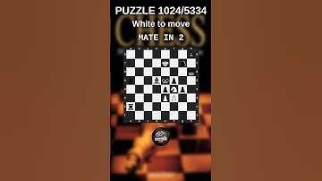 Chess puzzle series 🧩1024/5334 #chess #puzzle #learnchesstactics #magnuscarlsen #polgar #chessbooks