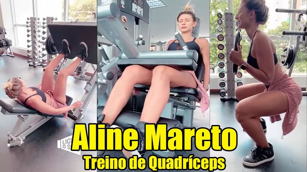 Aline Mareto - Treino de Quadríceps 28/01/2019