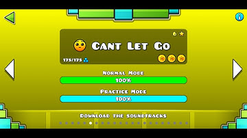 Geometry Dash - Cant Let Go 100% (3 Coins) - Original Levels (6)