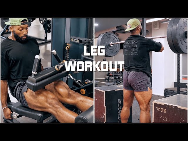 THE PERFECT LEG WORKOUT TO BUILD BIG LEGS