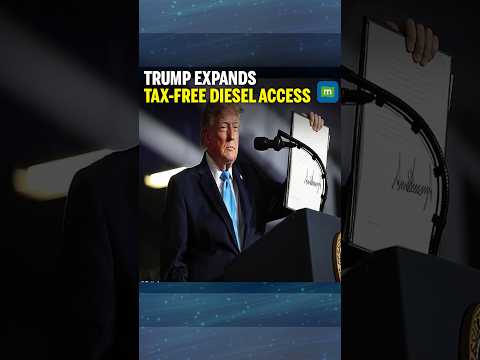 Trump Expands Tax-Free Diesel Access With New Executive Order
