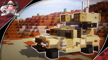 Minecraft: Modern Warfare M1097 AN/TWQ-1 "Avenger" | Self-Propelled Anti-Aircraft System Tutorial