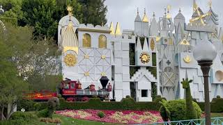 Disneyland Railroad 5/8/2022 (feat. Ernest, Holliday, Fred + S&HC)
Happy Mothers Day! Great day for railroading (and a VERY busy day in the park). The roster today is the same as Friday:
Ernest S. Marsh - Holiday 2 Red
C.K. Holliday - Holiday 5 Blue and Lilly Belle
Fred Gurley - Excursion 3
(Ward Kimball - Holiday 4 Green in far left berth).
We start with Holliday departing Toontown Depot and passing through its a small world. Then at 1:13 I have a little shave and a haircut whistle interaction between Holliday and Mark Twain (first time I captured this for my little channel in a long time). We wrap things up with another whistle-happy engine, Fred, along the Rivers of America while aboard Mark Twain starting up again before docking at the Frontierland Landing. Hope you enjoy! Disneyland Railroad 5/8/2022 (feat. Ernest, Holliday, Fred + S&HC)