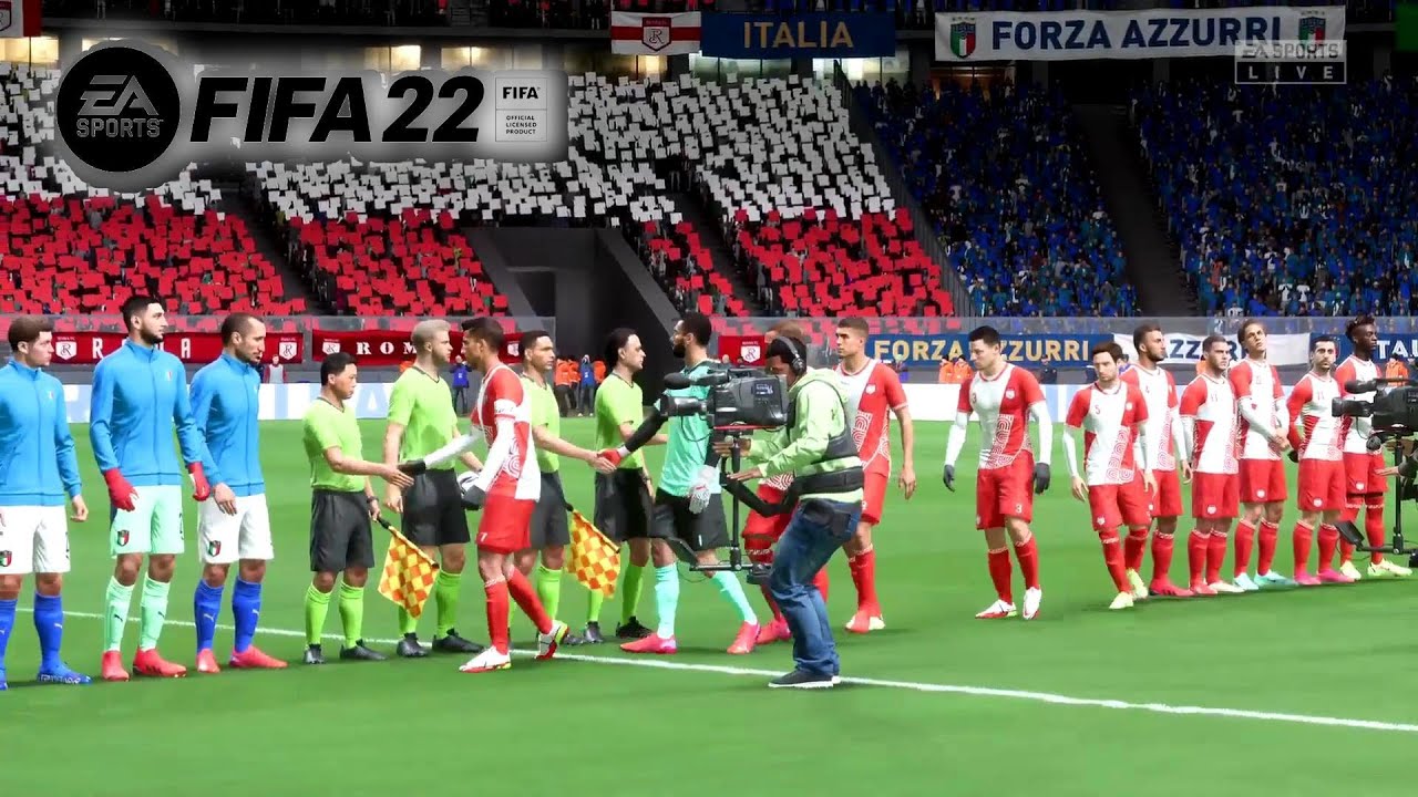 Fifa22 ローマfc Vs イタリア Ps5 高画質 Youtube