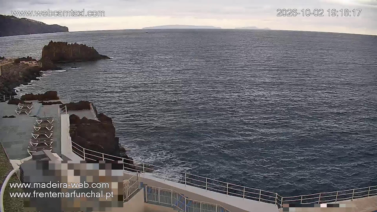 Live camera view of Madeira in Funchal, Portugal
