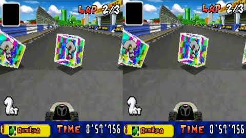 Mario Kart DS Pre-alpha Replica: Video for Virtual Reality