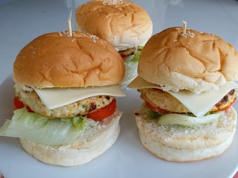 cara-membuat-burger-ayam-or-chicken-burger
