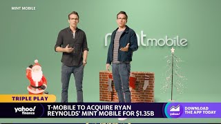 T-Mobile to acquire Ryan Reynolds’ Mint Mobile for $1.35 billion