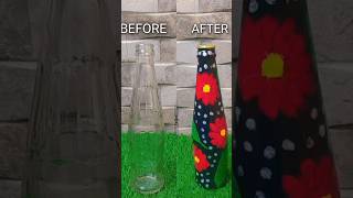 “Hand-Painted Bottle Design | Simple &amp; Aesthetic”#shorts