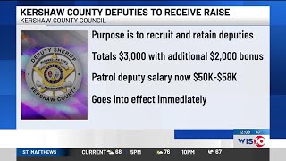Kershaw deputies to receive raises