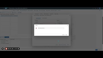 How to create WBS in CJ20N   SAP S 4HANA