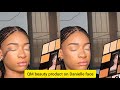 QM beauty products looking good on Danielle's face. 