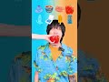 【LEAGUE GROUP】スカイブルーオレンジフード🍊🩵　#mugbang #asmr #colerfood #カラーフード #カップル