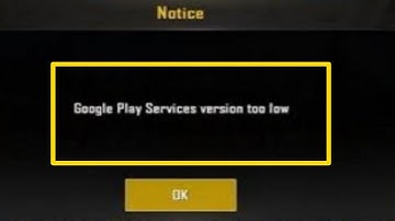 Fix Google play services too low pubg mobile Problem | google play services too low bgmi mobile