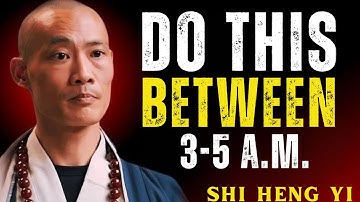 If You Wake Up Between 3AM & 5AM, DO THESE 3 THINGS! | Shi Heng Yi 2025