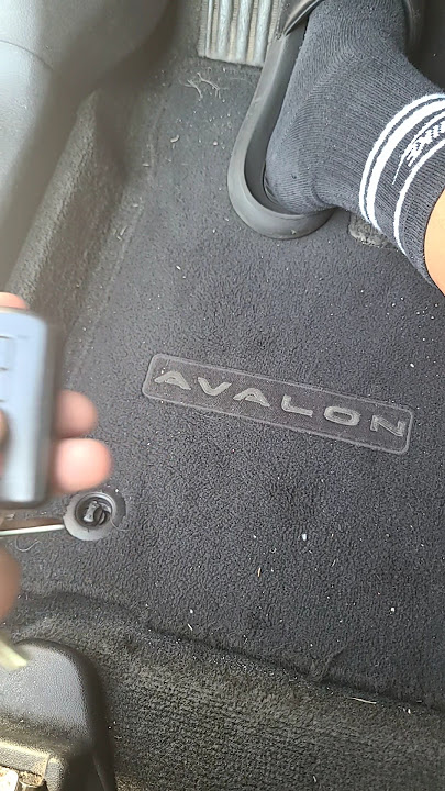 Toyota Avalon trunk won't open? Try this before you spend time at the dealership.. #ToyotaAvalon