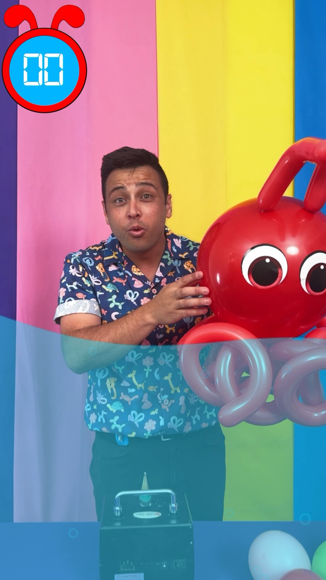 Balloon Challenge is Back ??Morphle Balloons #morphle #artandcraft #kids #magic