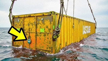 They Thought It Was Just a Sunken Shipping Container, Then They Looked Inside