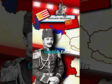 Basmachi Movement - Enver Pasha || #türkistan #ussr #centralasia