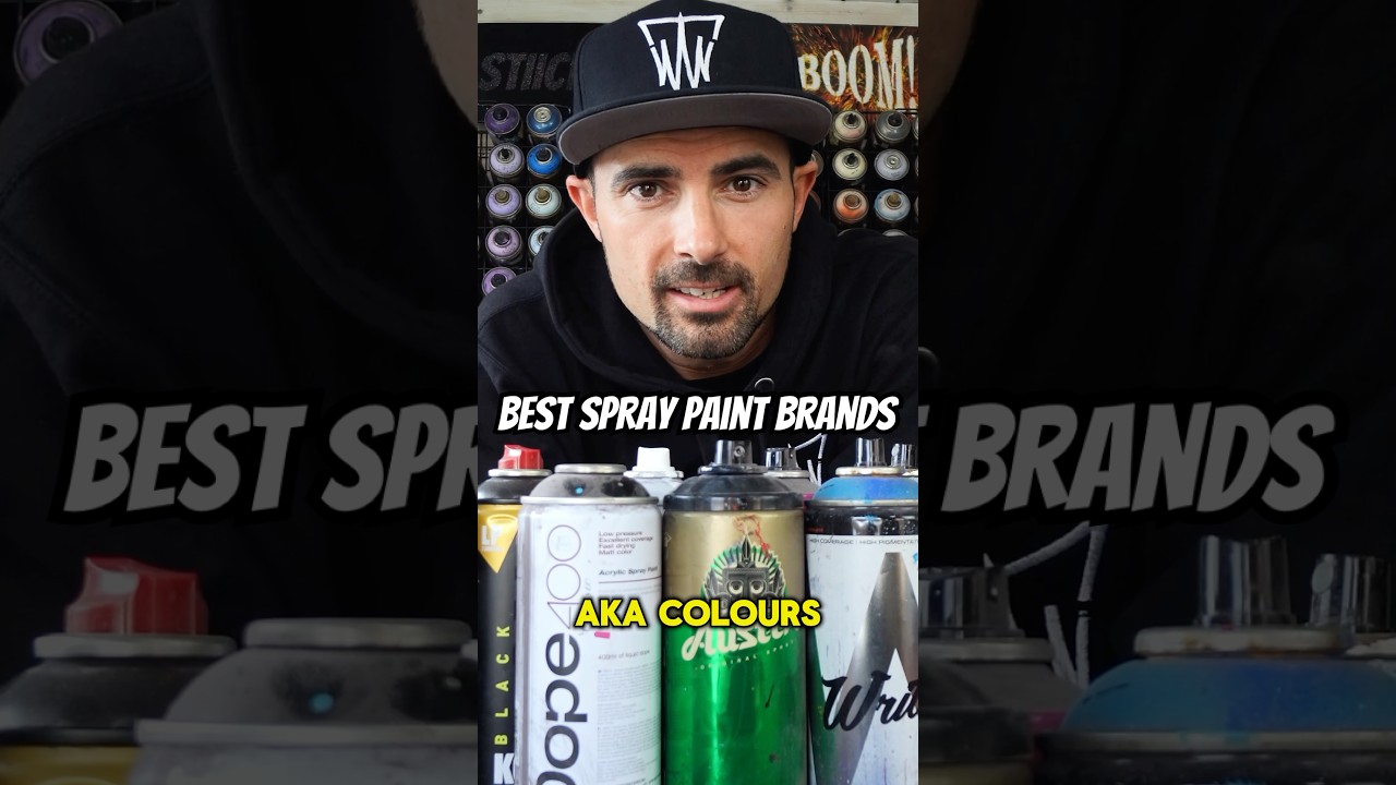 Best brands of paint for spray paint art