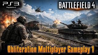 Battlefield 4 PS3 - Obliteration Multiplayer Gameplay 1