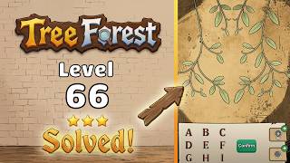 Tree Forest: Detective Words - Level 66 Walkthrough 🧩 | Full Solution & Gameplay! 🌲✨