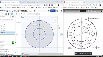 Using Circular Pattern onShape
