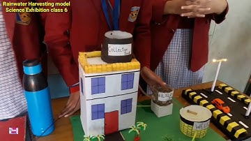 working model science rainwater harvesting class 6 by vijay kumar