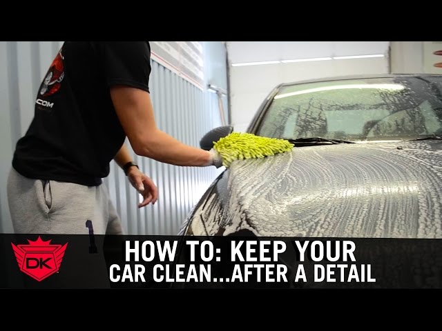 How to Keep Your Car Clean. After A Detail 