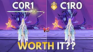 Is C1 Zibai Worth It? C1 Vs C0R1 Zibai Genshin Impact