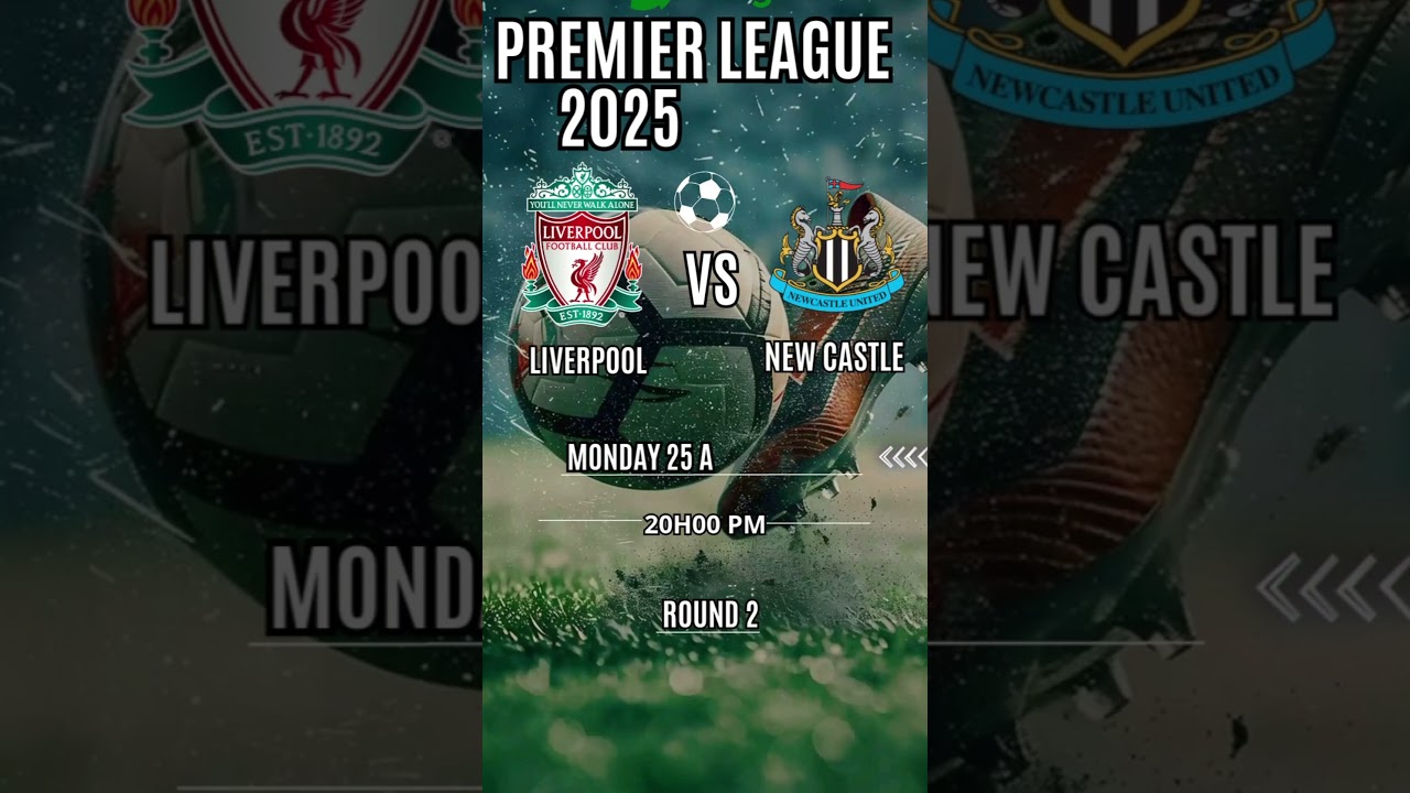Liverpool vs Newcastle United| Premier League 2025/26 Fixture 🔥 
