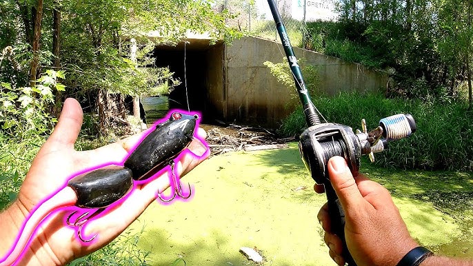 Bass Fishing w/ the HELICOPTER LURE!!! (ACTUALLY WORKED) -As Seen on TV  Fishing Challenge 