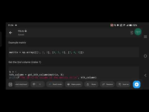 Python | Get Kth Column of Matrix