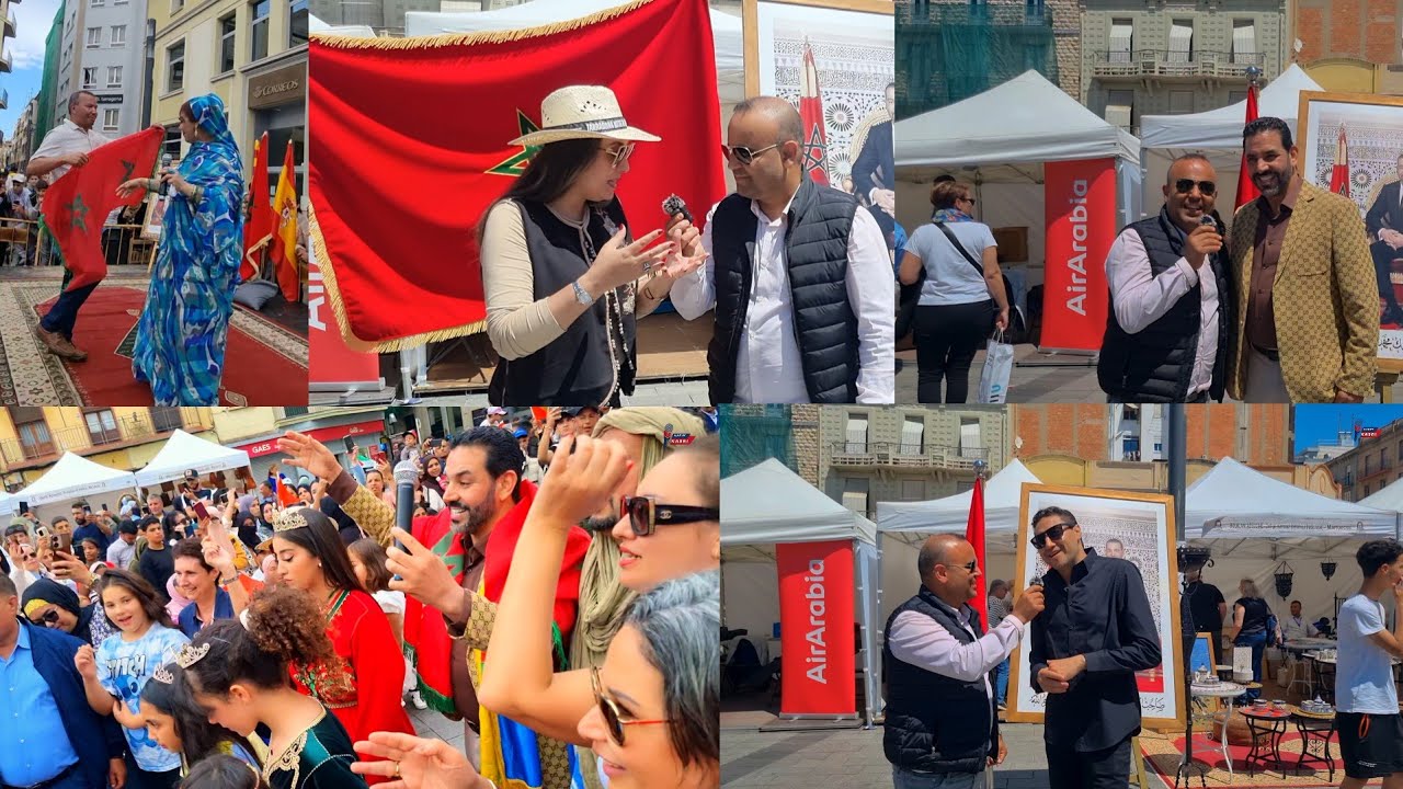 مهرجان المغرب بطاراغونا فاق كل التوقعات💪 تبوريشة 🇲🇦 لقاء حصري مع  القنصل والفنانين  المشاركين