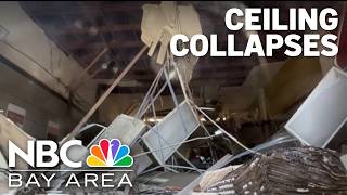 Ceiling collapse in Berkeley building leaves 1 injured