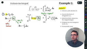 MTH 141: I4 - Substitution Rule for Definite Integrals (part 3)