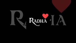 Radha Comment Your Name