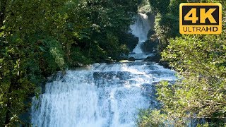 Waterfall Nature Sounds - Loopable 4K Nature Video - White Noise