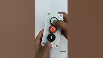 —Control the forward and reverse rotation of the motor with the inverter and the button station